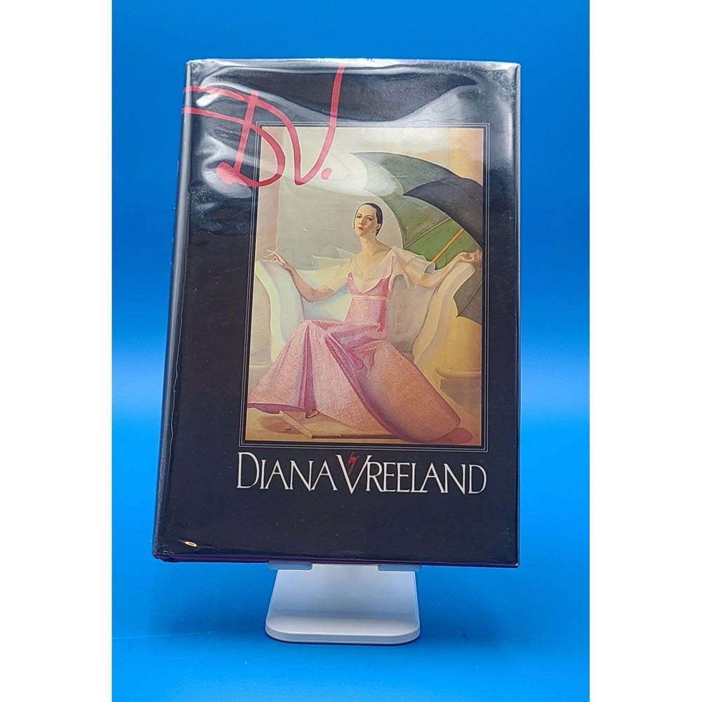 DV by Diana Vreeland 1984 Hardcover Fashion Memoir Alfred A Knopf 4th Printing