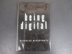 Being Digital Nicholas Negroponte 1995 First Edition Technology Media Knopf