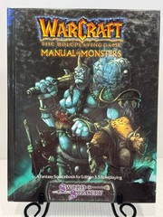 Warcraft Manual of Monsters Dungeons & Dragons 3.5E D&D Sword & Sorcery WW17201