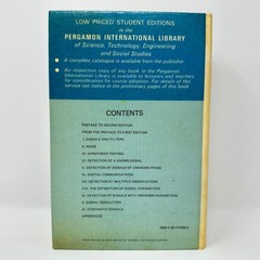 Carl W Helstrom Statistical Theory of Signal Detection 2nd Ed Pergamon Hardback