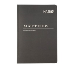 Steadfast Bibles NASB Scripture Study Notebook: Matthew (Paperback)