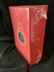 NEW SEALED CLEAN! Lord of the Rings LTD ED J R R Tolkien RARE LEATHER SLIPCASED!