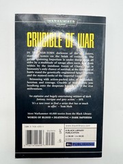 Warhammer 40K Crucible of War Mass Market Paperback 2003 Black Library Anthology
