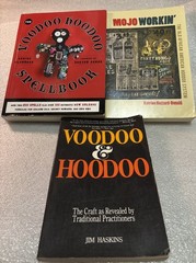 The Voodoo Hoodoo Spellbook, Voodoo & Hoodoo, Mojo Workin’ 3 Voodoo Books Lot