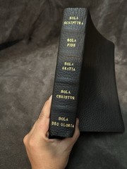 Lsb Bible 5 Solas Legacy Standard large print wide margin MacArthur Leather