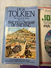 THE HOBBIT J.R.R. Tolkien 1965 Ballantine Paperback Lot Lord Of The Rings Lot