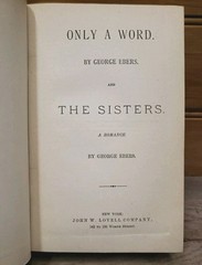 The Historical Romances of Georg Ebers Lot Of 5 From Late 1800s HC