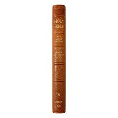 1972 Thomas Nelson KJV Holy Bible Red Letter Edition Hardcover Brown Bible