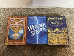 BRIAN SELZNICK Lot of 3 Hardcovers w/DCs: Hugo Cabret, Wonderstruck, Marvels