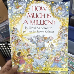 How Much Is a Million? David M. Schwartz PB 20th Anniv Illustrated Kellogg