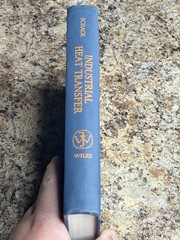 VTG Industrial Heat Transfer by Alfred Schack – 1965 HC Published by John Wiley