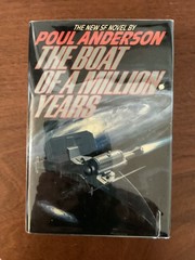 The Boat of a Million Years Poul Anderson (1989, HC) VG FIRST EDITION