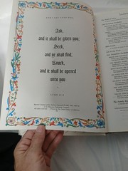 Table Top 1965 KJV Padded Hardcover The Holy Bible J.G. Ferguson Publishing