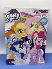 My Little Pony Coloring & Activity Kids Book: 80 Pages + Stand-Up Character