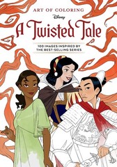 Art of Coloring: A Twisted Tale – Disney Books – Very Good – See condition n…