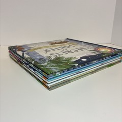 Lot of 4 Shine A Light Books Kane Miller Winter Plane Space Station Seashore