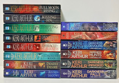 Lot 14 – Keri Arthur Near COMPLETE Series: Riley Jensen 1-8 + Dark Angels 1-5, 7