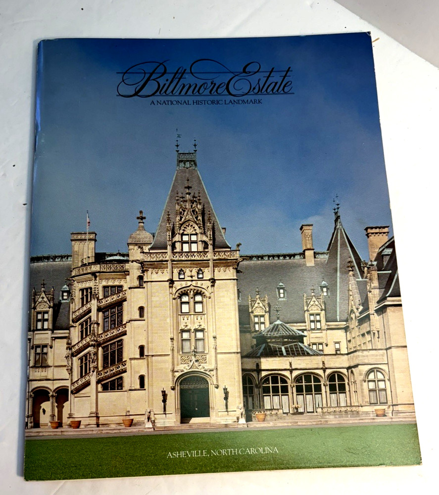 Biltmore Estate Souvenir Book PB Vintage 1987 80 Pages Full Color