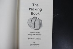 The Packing Book Judith Gilford 1994 First Printing Travel Guide Ten Speed Press