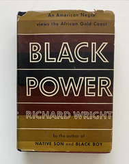 Black Power Richard Wright 1954 First Edition Hardcover Dust Jacket Harper Bros