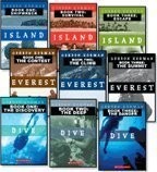 Three Complete Gordon Korman Trilogies: Island 1-3, Everest 1-3, Dive 1-3