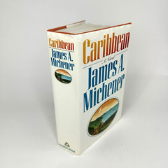 Carribean a Novel by James A. Michener 1st Edition Hard Cover with Dust Jacket
