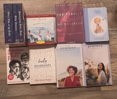 Lot 16 RANDOM Christian Jesus Christ Stories Religion Bible Prayers Books MIX