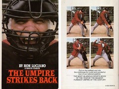 The Umpire Strikes Back – Ron Luciano- HC w/DJ 1st PRINT 1980