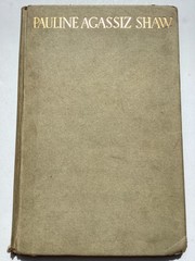 Original 1917 Pauline Agassiz Shaw Boston MA education philanthropy suffrage