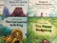 LOT 13 Marcus Pfister Picture Books Fister Hopper Penguin Pete Dazzle Dinosaur