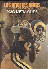 1980s Los Angeles Rams Official Media Guide (You Pick the Year)
