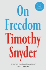 On Freedom Hardcover Timothy Snyder