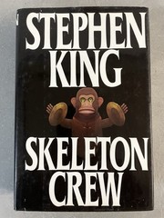Stephen King Skeleton Crew Book Club Edition Hardcover DJ 1985 VG+