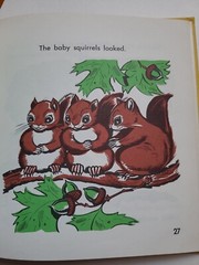 RARE Squeaky the Squirrel Gene Darby First Edition Hardcover 1964 Vintage