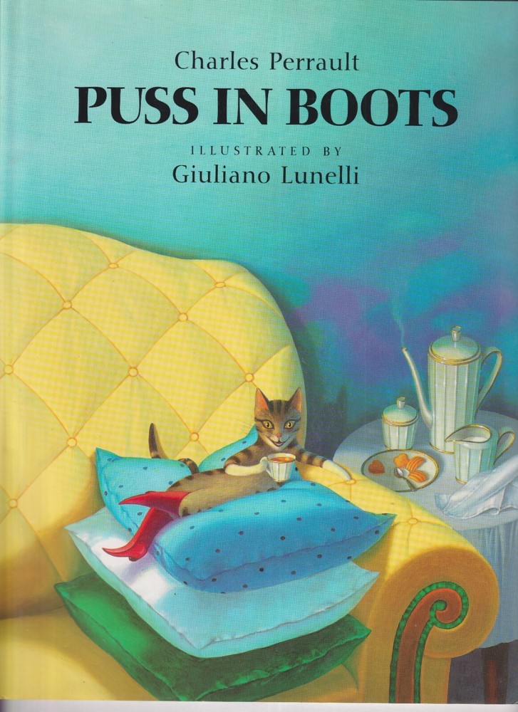 Puss in Boots by Charles Perrault (Hardcover: Children’s Picture Book, Ages 4-12