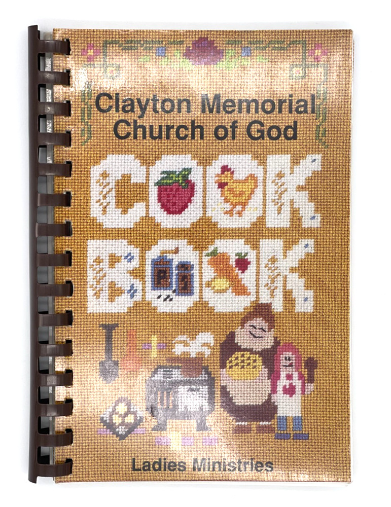 Clayton Memorial Church Cookbook Recipes Mercersburg PA Vintage 1990-109 pages