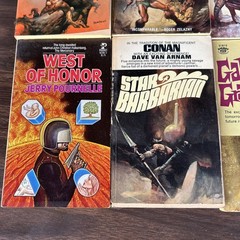 Lot Of 8 Vintage Science Fiction Paperbacks 60s 70s Philip Jose Farmer MORE!