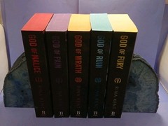 Legacy of Gods Series 1-5 by Rina Kent Deluxe Sprayed Edges God of Malice 1ST