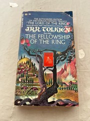 Fellowship of the Ring Tolkien 1972 Ballantine Authorized Fantasy Paperback
