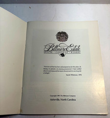 Biltmore Estate Souvenir Book PB Vintage 1987 80 Pages Full Color