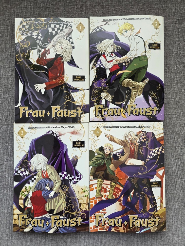 FRAU FAUST Vol 1-4 Books English Manga By Kore Yamazaki, Kodansha Comics