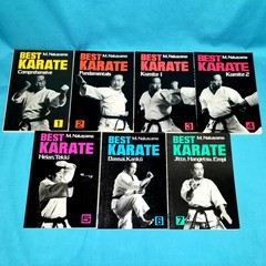 Best Karate Masatoshi Nakayama Volume Lot 1 2 3 4 5 6 7 Book Series Kumite Kata