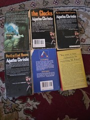Lot of 6 Poirot Novels Agatha Christie Paperbacks