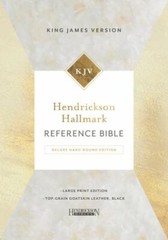 Hendrickson Hallmark Reference Bible: Deluxe Handbound Edition (Genuine Leather,