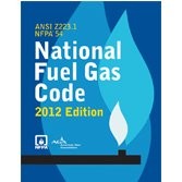 National Fuel Gas Code, 2012 Ed (NFPA 54 ANSI Z223.1)