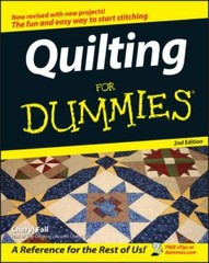 Quilting for Dummies by Cheryl Fall (2006, Trade Paperback)