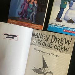 Nancy Drew and Clue Crew By Carolyn Keene Lot Of 11 PBs W/12 Stories G-VG Cond