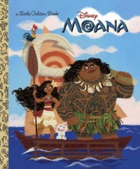Moana Little Golden Book (Disney Moana) – Hardcover By Hitchcock, Laura – GOOD