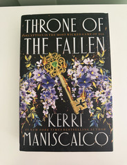 Throne of the Fallen Kerri Maniscalco Hardcover 2023 Prince of Sin Dust Jacket