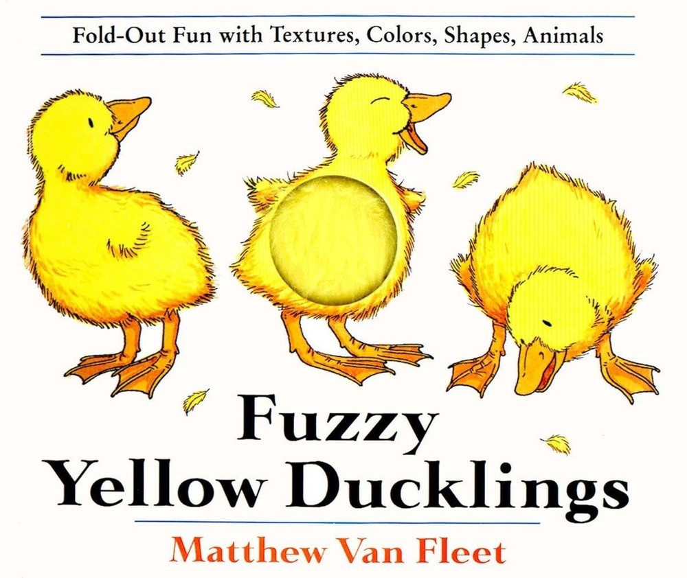 Fuzzy Yellow Ducklings – novelty_book Van Fleet, Matthew